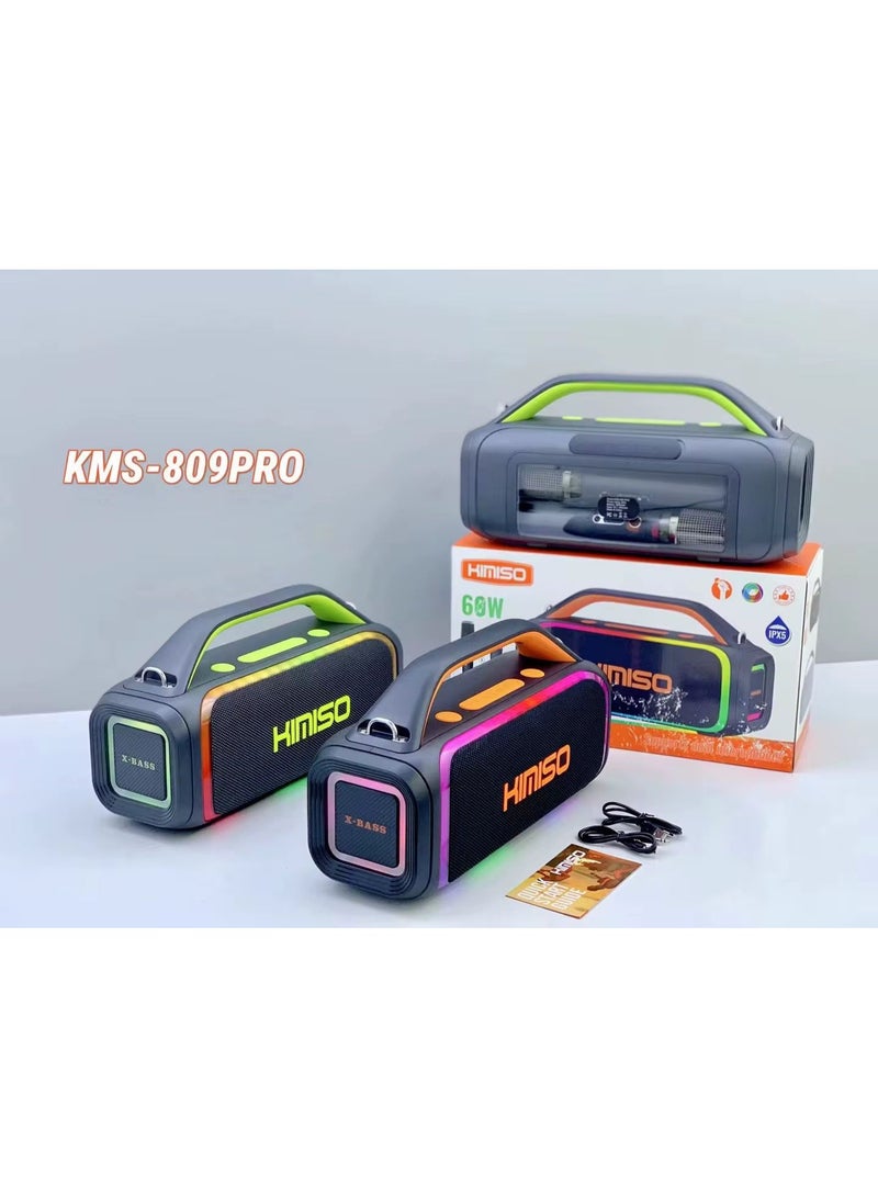 KIMISO BLUETOOTH SPEAKER WITH 2 MIC - Image 4